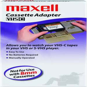 Maxell 카세트 VHS-C 어댑터(290060)