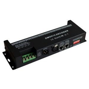 DMX 512 디코더 LED 컨트롤러 decorder 24채널 스트립용