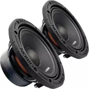 오리온 XTR XTX658DC 고효율 6.5인치 중거리 먼지 캡 스피커 1400W 최대 전력 350W RMS 8옴 1.5인치 보이스