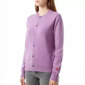 Reorder 스몰 레드하트 와펜 울 가디건 (AX N091 051 4)