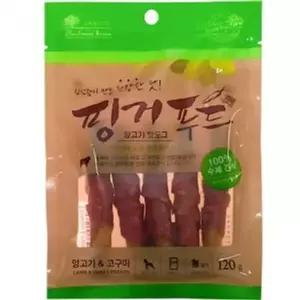 핑거푸드 강아지 간식 핫도그 애견 간식 양고기 120g
