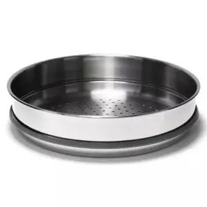 키친아트 찜판 스텐 찜채반 찜틀 쟁반 받침대 24cm