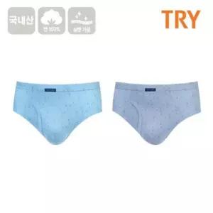 맥시 남성 면100 TRY 속옷 면 속옷(택1) 브리프 남자 삼각팬티