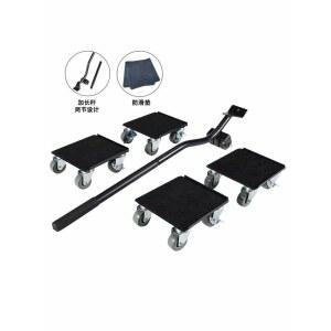 헤비 듀티 가구 리프터 1 이동용 도구 red 핸들링 5PCS G2463A 노동 롤러 리프트 슬라이더 대형 절약형 키트