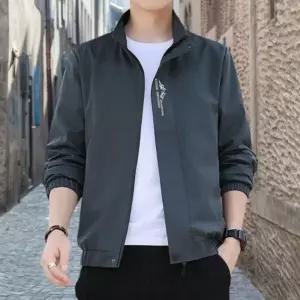 남성 캐주얼 집업 자켓 점퍼 간절기 항공점퍼 블루종