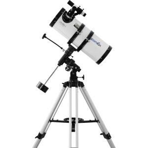 성인 및 천문학 초보자를 위한 삼각대 마운트 접안 렌즈가 장착된 Zoomion Gravity 150/1400 EQ 망원경 천문 반사 세트