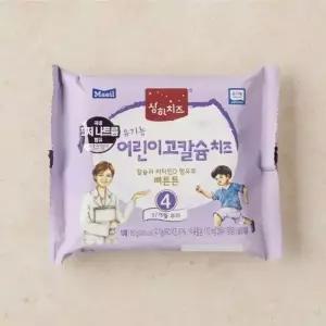 상하 유기농 어린이 고칼슘 치즈180g 18g*10매