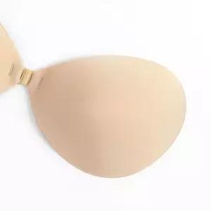 오너클랜 누드브라 B컵 쉬즈앤 패브릭 오프숄더브라 접착식 끈없는브라 노스트랩브라