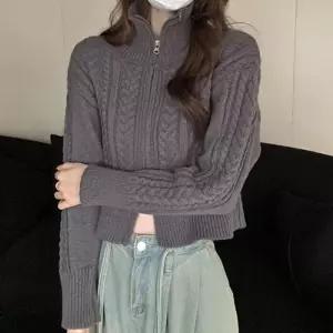 [라일리여성의류] Rly 루즈 오픈 루즈핏 니트 숄 오버핏 니트롱 롱가디