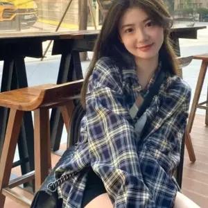 [라일리여성의류] Rly 가을 쉬폰 여성셔츠코디 데이트 루즈핏 여성 봄