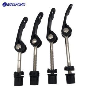 MAXFORD 자전거 퀵 릴리스 나사 캠 레버 시트 포스트 클램프 꼬치 볼트 M6 35/40/50/55/60/65/70/75/85mm