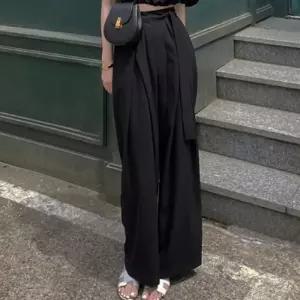 [라일리여성의류] Rly 절개 슬림 9부팬츠 정장바지코디 여성슬랙스 면접