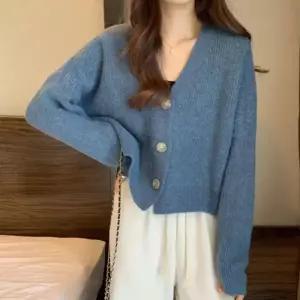 [라일리여성의류] Rly 오버핏 여자가디건 니트가디건 숄 롱 여자 아우터