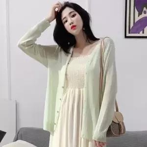 [라일리여성의류] Rly 카디건 루즈 니트 여자가디건 기본 아우터 루즈핏