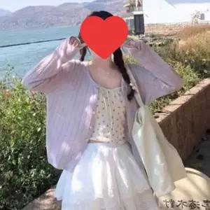[라일리여성의류] Rly 여리핏 쉘 가디건 은은한비침 얇고 시원한 가디건