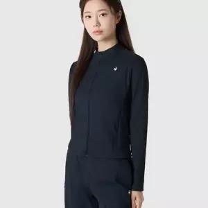 [롯데백화점]르꼬끄 여성 냉감골지 슬림핏 집업 QR122OFT31_BLK