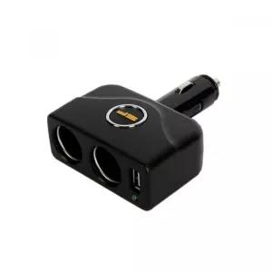 멀티소켓 시거잭 USB 다이2구 소켓