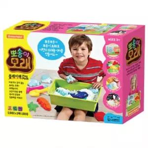 모래놀이 도너랜드모래놀이 뽀송이 모래 플레이팩 모래놀이세트