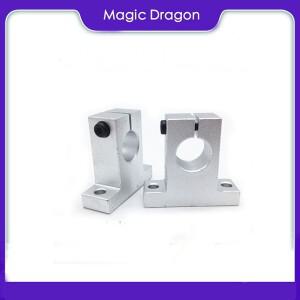 1Pcs 4 개/몫 SK8 SK10 8mm 선형 베어링 레일 샤프트 지원 XYZ 테이블 CNC 라우터 SH8A 3D 프린터 부품