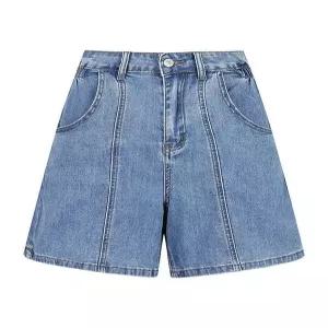 [레코브][레코브] 사이드밴딩 절개 데님 반바지(LC61D8DT506X)