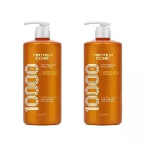 엘라스틴 프로틴클리닉 10000 단백질 고영양 샴푸 1000ml x 2개