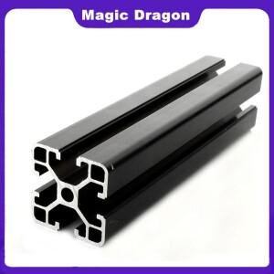 1PC 검정색 4040 유럽 표준 양극 처리 된 알루미늄 프로파일 압출 CNC 3D 프린터 용 100-800mm 길이 선형