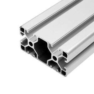 4080 알루미늄 프로파일 압출 유럽 표준 양극 처리된 선형 레일 6063 T5 CNC 프린터 부품
