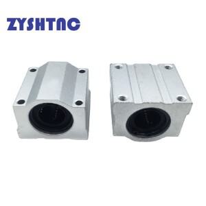 4개/몫 SC8UU 선형 볼 베어링 블록 CNC 라우터 3D 프린터 부품