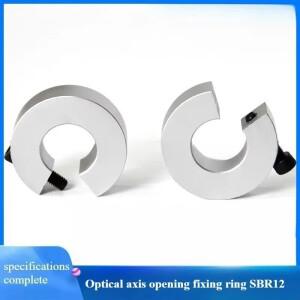 4pcs SBR12 선형 트랙 제한 링 알루미늄 합금 샤프트 고정 CNC 부품
