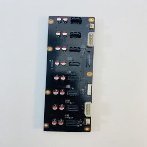 N3 서버 백플레인 JONSBO 섀시 액세서리 SATA 커넥터 8 하드 디스크 인터페이스 회로 기판은 동일한 모델