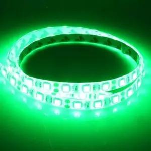 12V용 고급형(밝기향상)5050 3칩 LED바 그린LED(10cm)