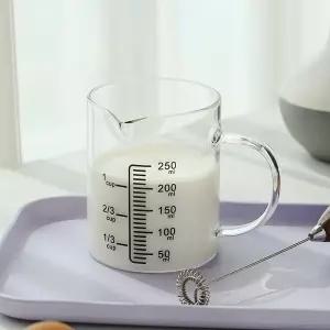 저그 손잡이 다용도 내열유리 계량컵 250ml