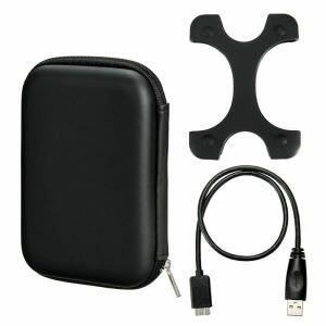 2.5인치 모바일 하드 디스크 드라이브 HDD 가방 케이스 박스 패키지 USB 3.0 케이블 실리콘 보호 커버 인클