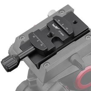 퀵릴리스 QR 클램프 어댑터 컨버터 선택 Manfrotto Sachtler Benro  삼각대 유체 비디오 헤드 핏 Arca