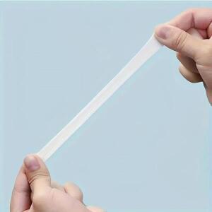 100pcs 일회용 손가락 끝 보호 장갑 천연 고무 미끄럼 방지 정전기 라텍스 침대  도구