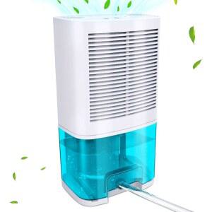 제습기 68온스 2000ML 호스가 소형 최대 650평방피트 있는 초조용한 배수 제습기로