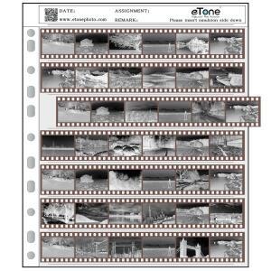 eTone 35/135mm필름 저장 봉투산이 함유되지 않은 보존 주머니 흑백 컬러 필름 보호 페이지