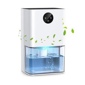제습기 1500ML 제습기 조용한 침실 50온스 자동 300평방피트 가정용 소형 차단