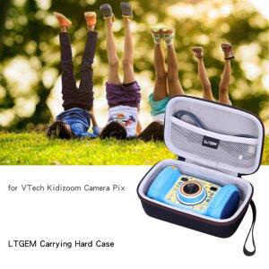VTech Kidi 카메라 Pix용 LTGEM EVA 블랙 휴대용 하드 케이스