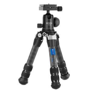 미니 카본 삼각대 DSLR 카메라 폰용 핸들 볼 헤드 최대 부하 8kg포함 소형 경량 휴대용 탁상용