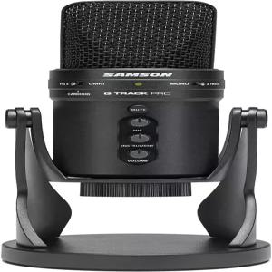 오디오 인터페이스가 있는 삼성 G-Track Pro 전문가용 USB 콘덴서 마이크