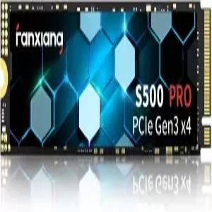 판샹 S500 Pro 256GB NVMe SSD M.2 PCIe Gen3x4 2280 내장 솔리드 스테이트 드라이브 SLC 캐시 3D NAND TLC