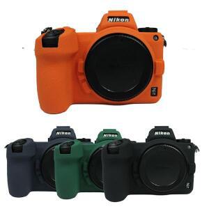 Nikon Z6II Z6 II Z7 미러리스 카메라 용 새 실리콘 갑옷 스킨 케이스 보호 바디 커버