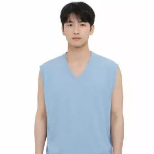 [P&F] 남성 V넥 골지 니트 베스트 SO-VEA-Q055