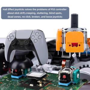 3D 센서가 장착 아날로그 홀 효과 조이스틱 모듈 PS5 호환 컨트롤러 PS5 호환/PS4 호환/XBOX 호환 호환/스