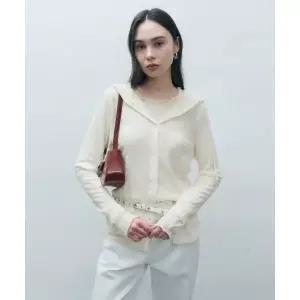 브랜드정품 몽돌 MONGDOL 레이스 후드 가디건 크림 MDCD038LACECREAM 162554