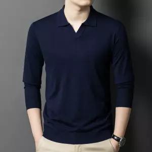 보니따스 남성용 니트 가을 캐주얼 스웨터 칼라넥 헌터넥 갈매기넥 터틀넥 가위넥 긴팔 ADOR3