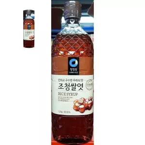 1.2Kg 대상 쌀엿 조청 물엿올리고당 유과 쌀엿 쌀