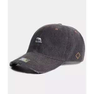 매장정품 PLATEAU 빅사이즈 워싱 볼캡 XL POLAR DENIM CAP BLACK