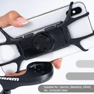 자전거 가민 마운트 휴대폰 홀더, 스마트폰 컴퓨터, Garmin Edge Bryton Rider Igsport 사이클링 자전거 액
